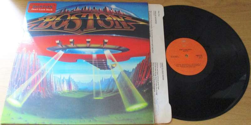 BOSTON Don`t Turn Back LP VINYL RECORD