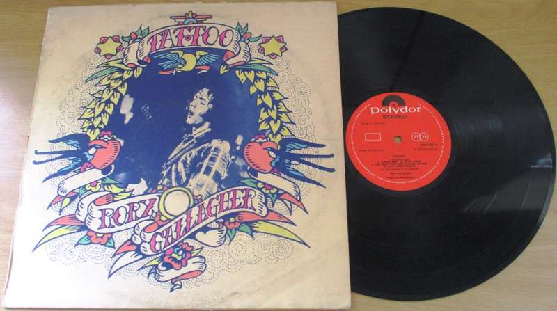 RORY GALLAGHER Tattoo LP VINYL RECORD