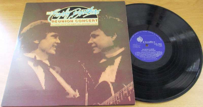 THE EVERLY BROTHERS Reunion Concert Live at the Royal Albert Hall 1983 2xLP VINYL RECORD