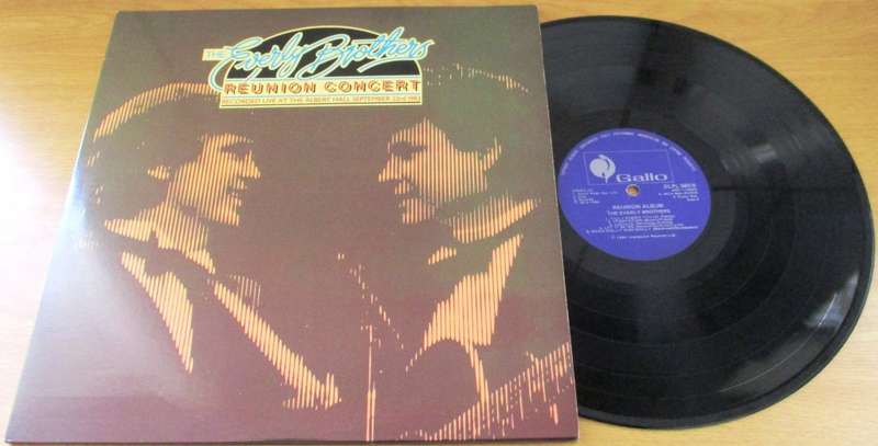 THE EVERLY BROTHERS Reunion Concert Live at the Royal Albert Hall 1983 2xLP VINYL RECORD