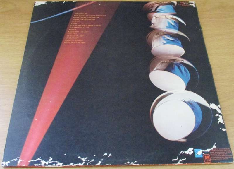 SUPERTRAMP Famous Last Words LP VINYL RECORD