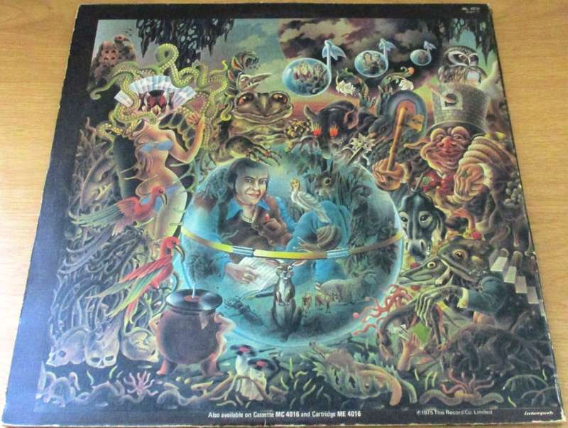 ELTON JOHN Captain Fantastic and the Brown Dirt LP VINYL RECORD