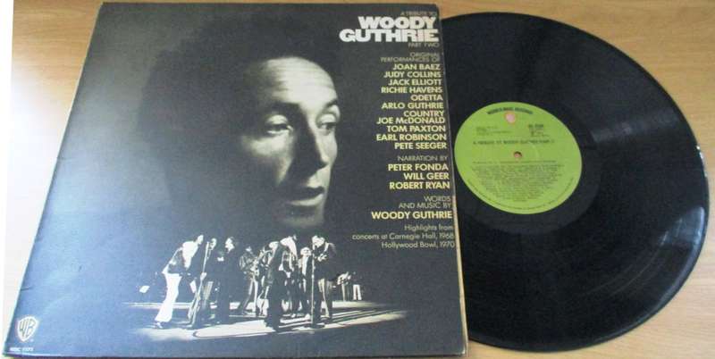 A Tribute to WOODY GUTHRIE LP VINYL RECORD