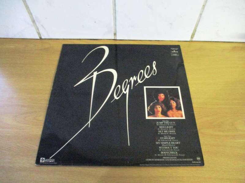 THE THREE DEGREES 3D LP VINYL RECORD