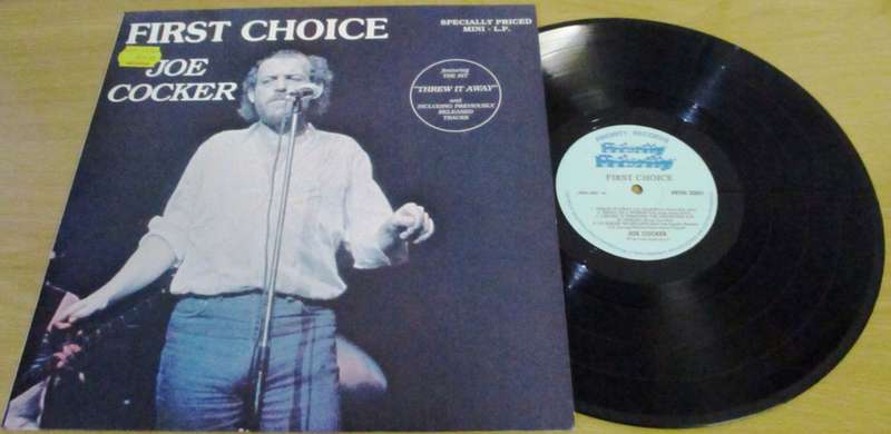 JOE COCKER First Choice LP VINYL RECORD