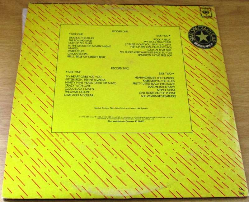 GUY MITCHELL The Hit Singles 1950 - 1960 2xLP VINYL RECORD