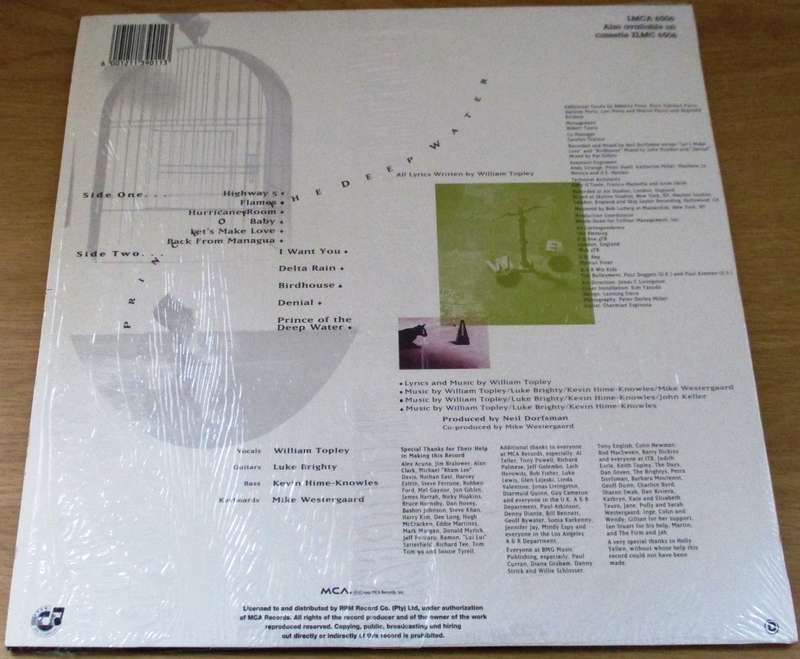 THE BLESSING Prince of the Deep Water LP VINYL RECORD
