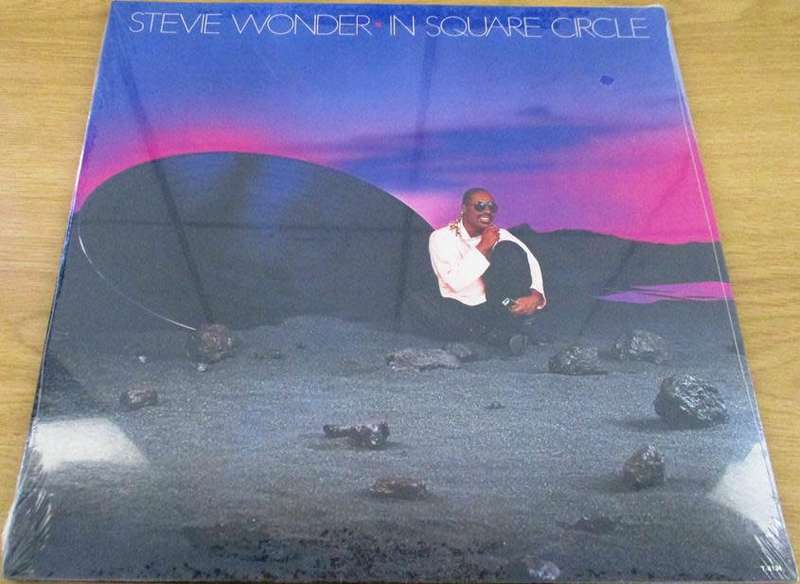 STEVIE WONDER In Square Circle VINYL Record [Shelf H]