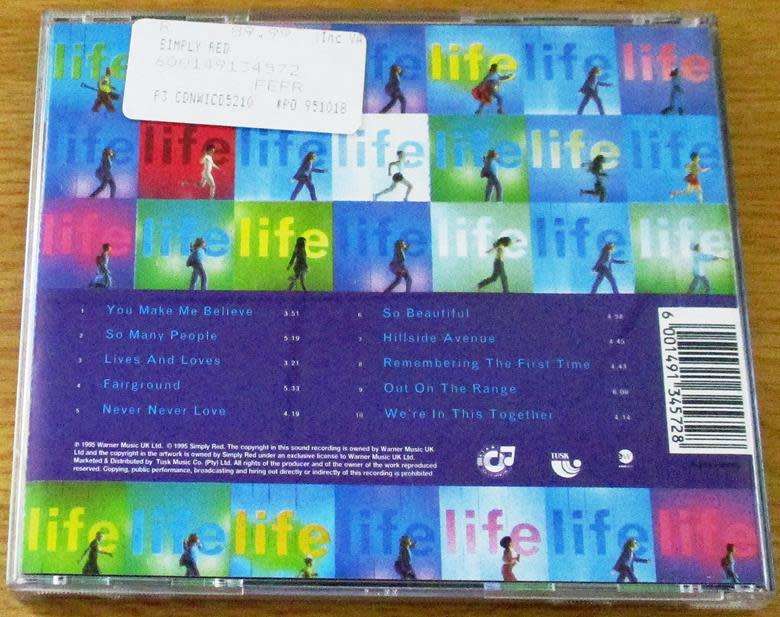 SIMPLY RED Life CD [Shelf G4]