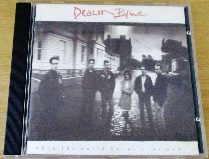 DEACON BLUE When the World Knows Your Name CD [Shelf G5]