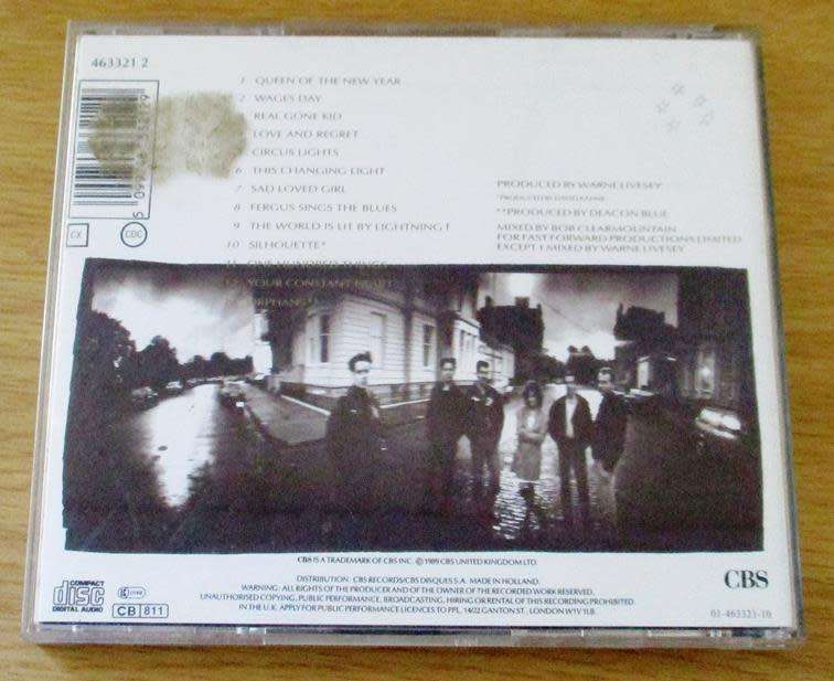DEACON BLUE When the World Knows Your Name CD [Shelf G5]