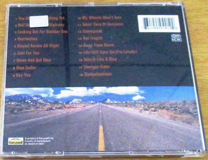 BACHMAN TURNER OVERDRIVE Roll on Down the Highway CD [Shelf G6]