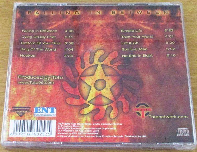 TOTO Falling in Between CD [Shelf G6]