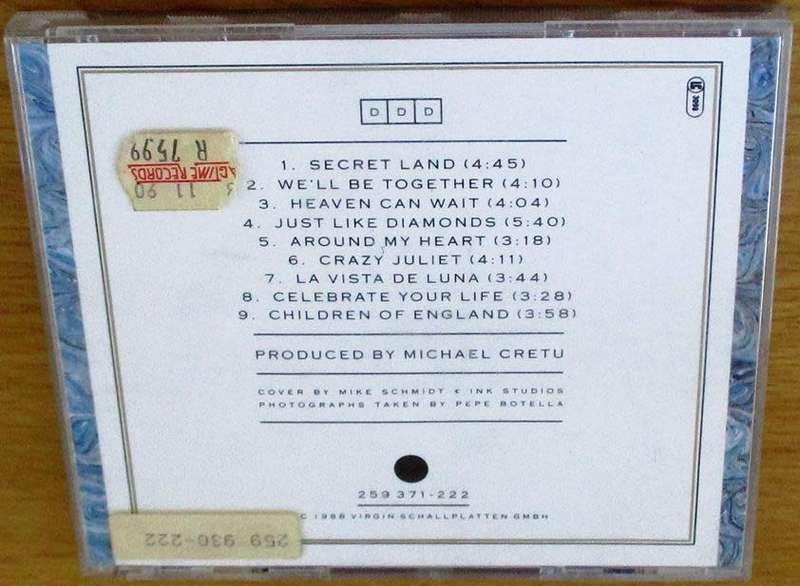 SANDRA Into a Secret Land CD [Shelf G8]