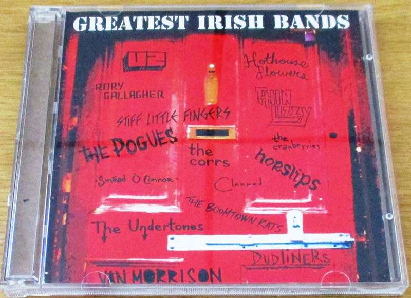GREATEST IRISH BANDS CD+DVD [Shelf G8]