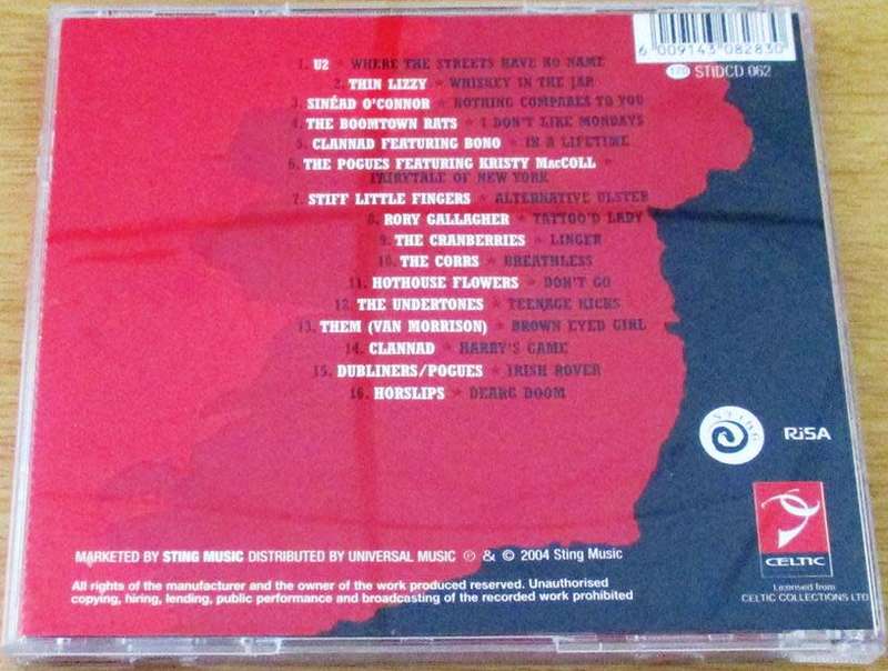 GREATEST IRISH BANDS CD+DVD [Shelf G8]
