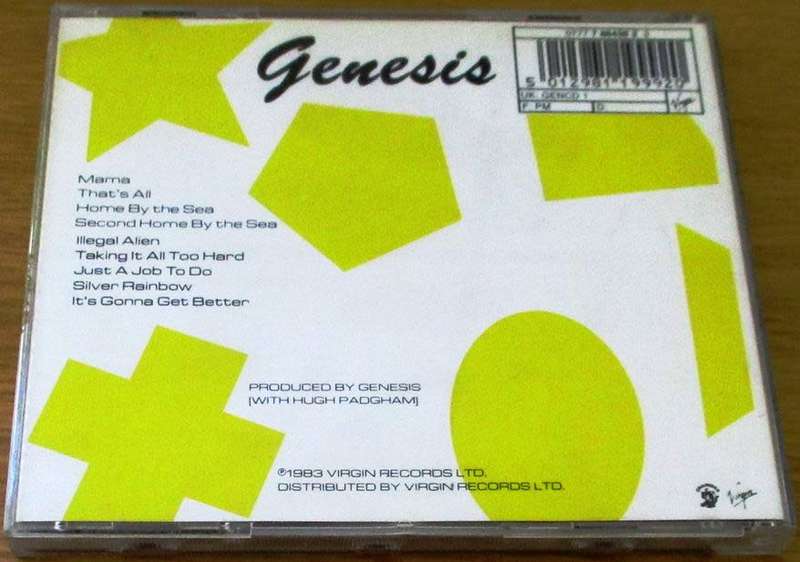 GENESIS Genesis [Shelf G8]