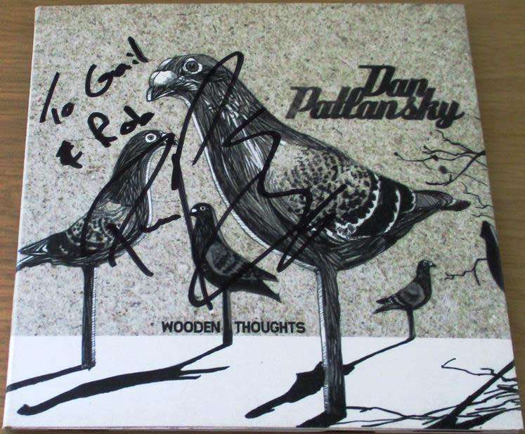 DAN PATLANSKY Wooden Thoughts Signed CD [Shelf G10]