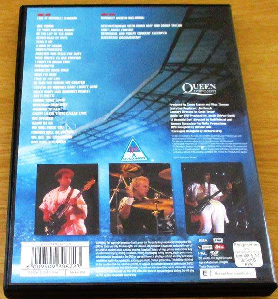 QUEEN Live at Wembley Stadium 2xDVD