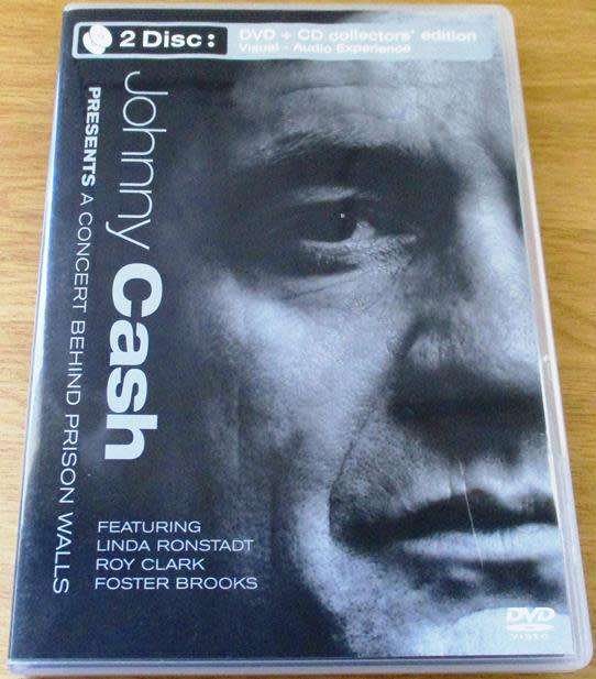 JOHNNY CASH Concert behind Prison Walls CD+DVD