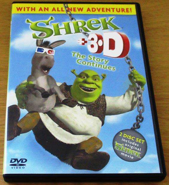 CULT FILM: SHREK + 3D + 3D GLASSES  [DVD BOX 1]