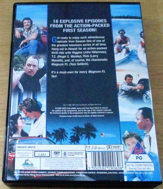 CULT FILM: MAGNUM P.I. The Complete First Season 6xDVD  [DVD BOX 1]