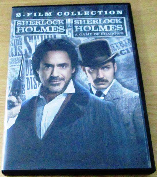 CULT FILM: SHERLOCK HOLMES + A GAME OF SHADOWS 2xDVD  [DVD BOX 1]