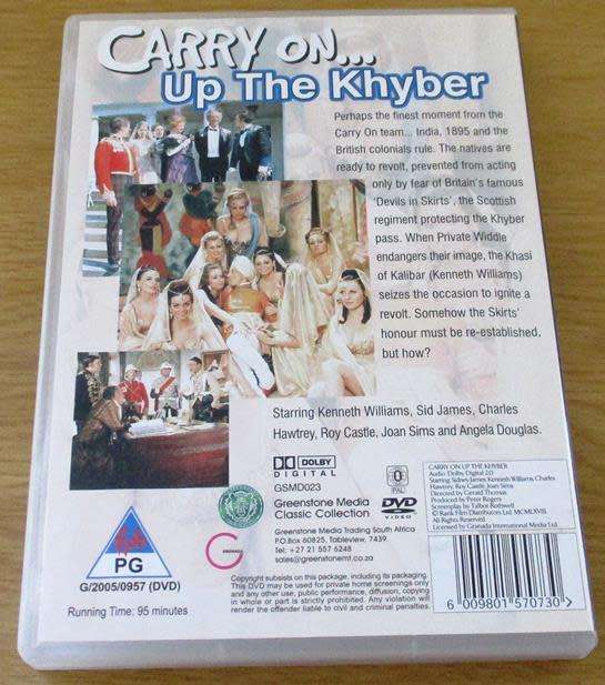 CULT FILM: CARRY ON UP the Khyber DVD [DVD BOX 2]