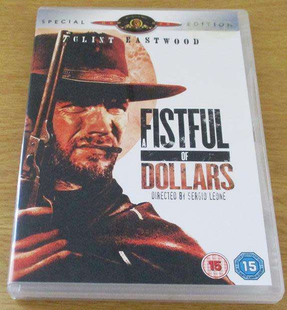 CULT FILM:  A FISTFUL OF DOLLARS Clint Eastwood DVD [DVD BOX 2]