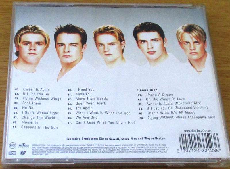 WESTLIFE Special Edition 2xCD [Shelf G Box 11]