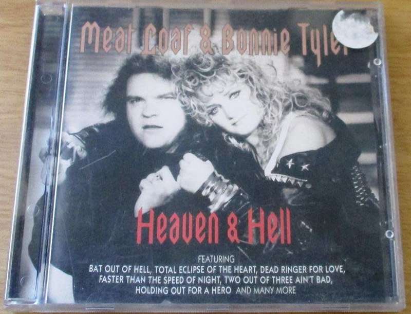 MEAT LOAF AND BONNIE TYLER Heaven and Hell CD [Shelf G Box 12]