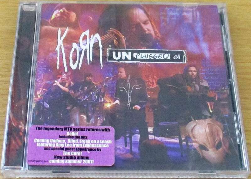 KORN Unplugged CD [Shelf G Box 13]