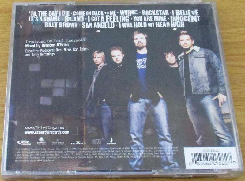 THIRD DAY Wire CD [Shelf G Box 16]