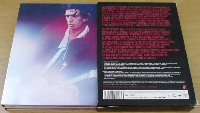 THE ROLLING STONES The Bigger Bang  4xDVD [Over 7 hours of music!]