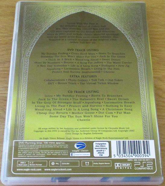 JETHRO TULL Living with the Past CD+DVD Collector`s Edition