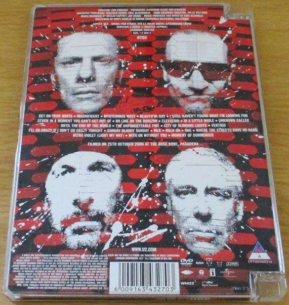 U2 360 At the Rose Bowl DVD