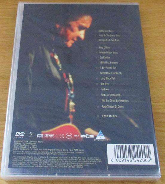 JOHNNY CASH In Ireland With June Carter Cash + Kris Kristofferson DVD