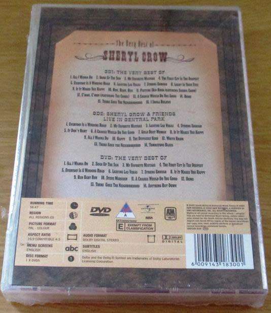 SHERYL CROW The Very Best Of CD+ DVD