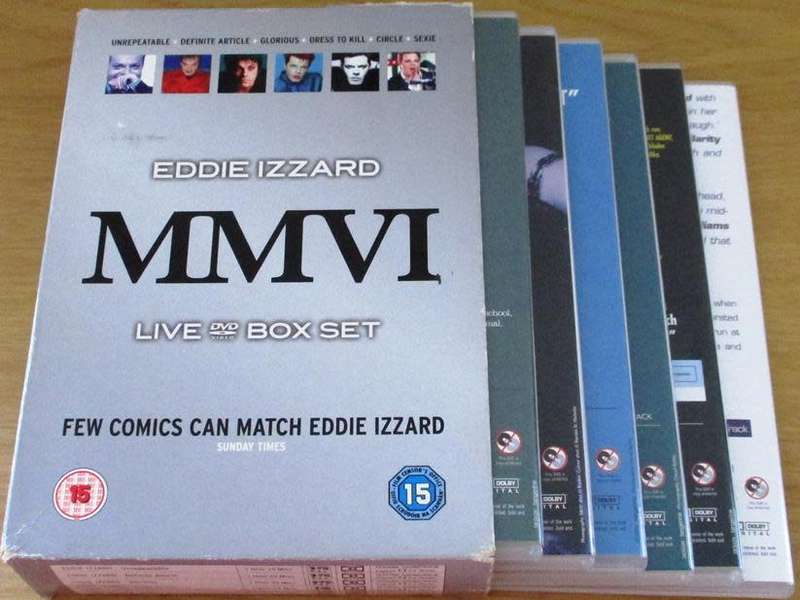 EDDIE LIZZARD MMVI Live Box Set 6xDVD BOX SET