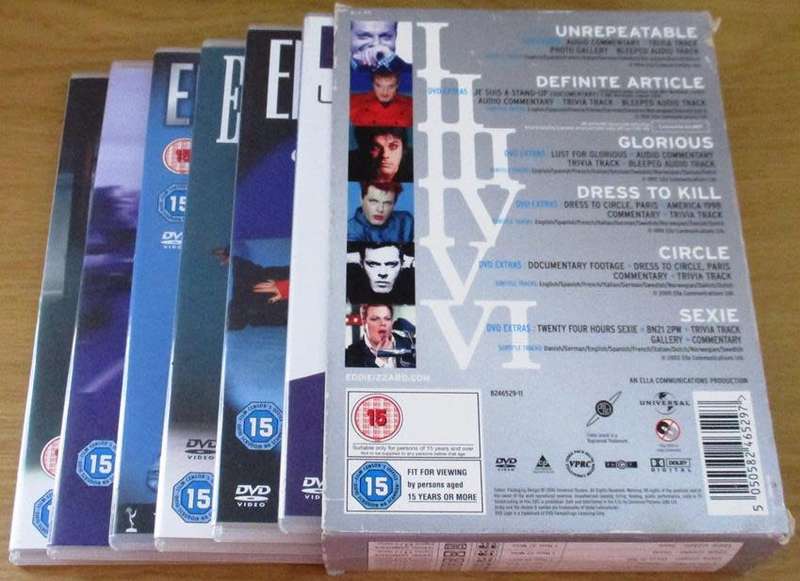 EDDIE LIZZARD MMVI Live Box Set 6xDVD BOX SET