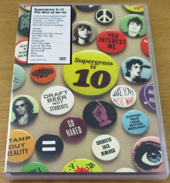 SUPERGRASS is 10 The Best of 94-04 2xDVD