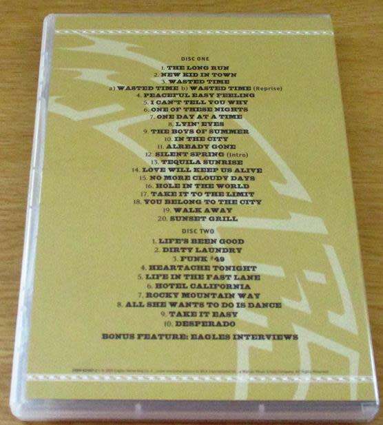 EAGLES Farewell Tour I Melbourne 2xDVD