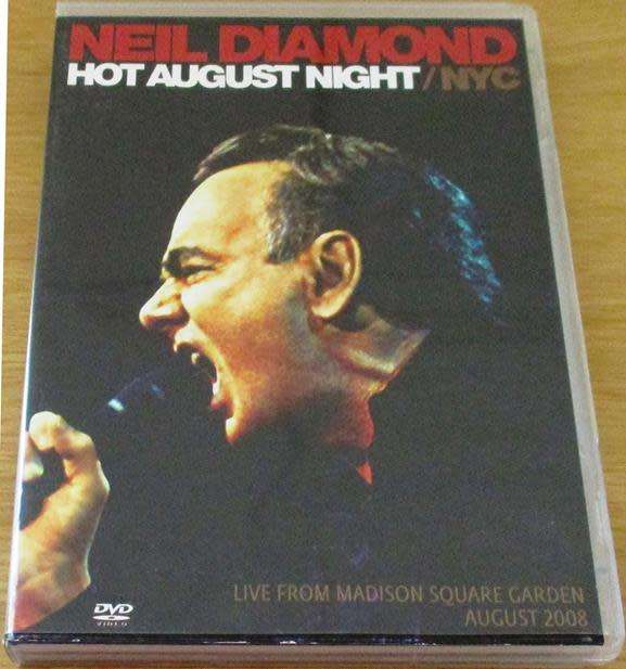 NEIL DIAMOND Hot August Night / NYC DVD