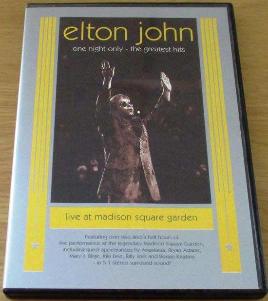 ELTON JOHN One Night Only - The Greatest Hits DVD