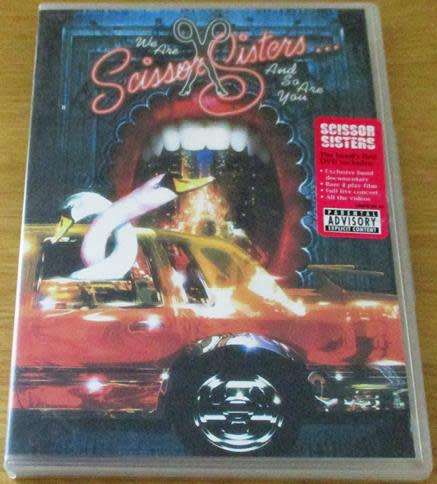 THE SCISSOR SISTERS We are the Scissor Sisters and So are you DVD