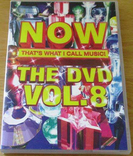 NOW THAT`S WHAT I CALL MUSIC THE DVD Vol. 8 DVD