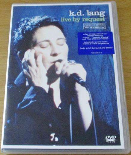 K.D. LANG Live by Request DVD