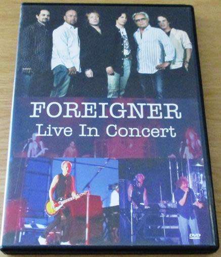 FOREIGNER Live in Concert DVD