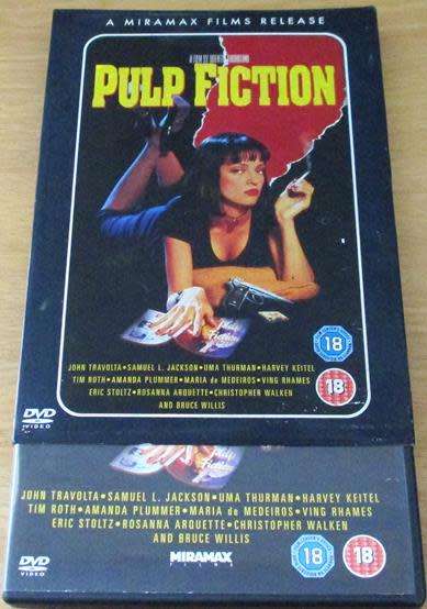CULT FILM: PULP FICTION DVD [DVD BOX 4]