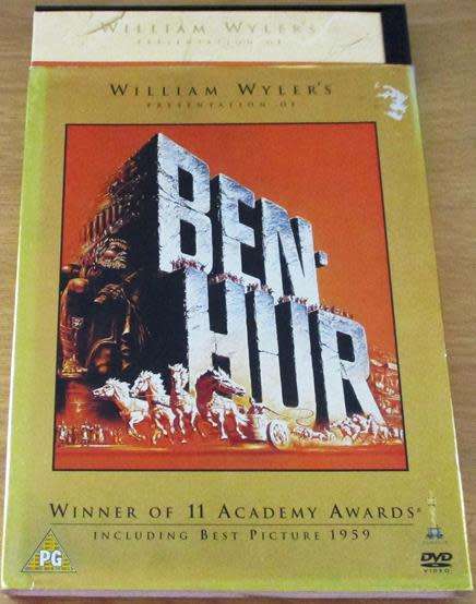 CULT FILM: BEN-HUR Single Disc Version with slipcase DVD [DVD BOX 5]